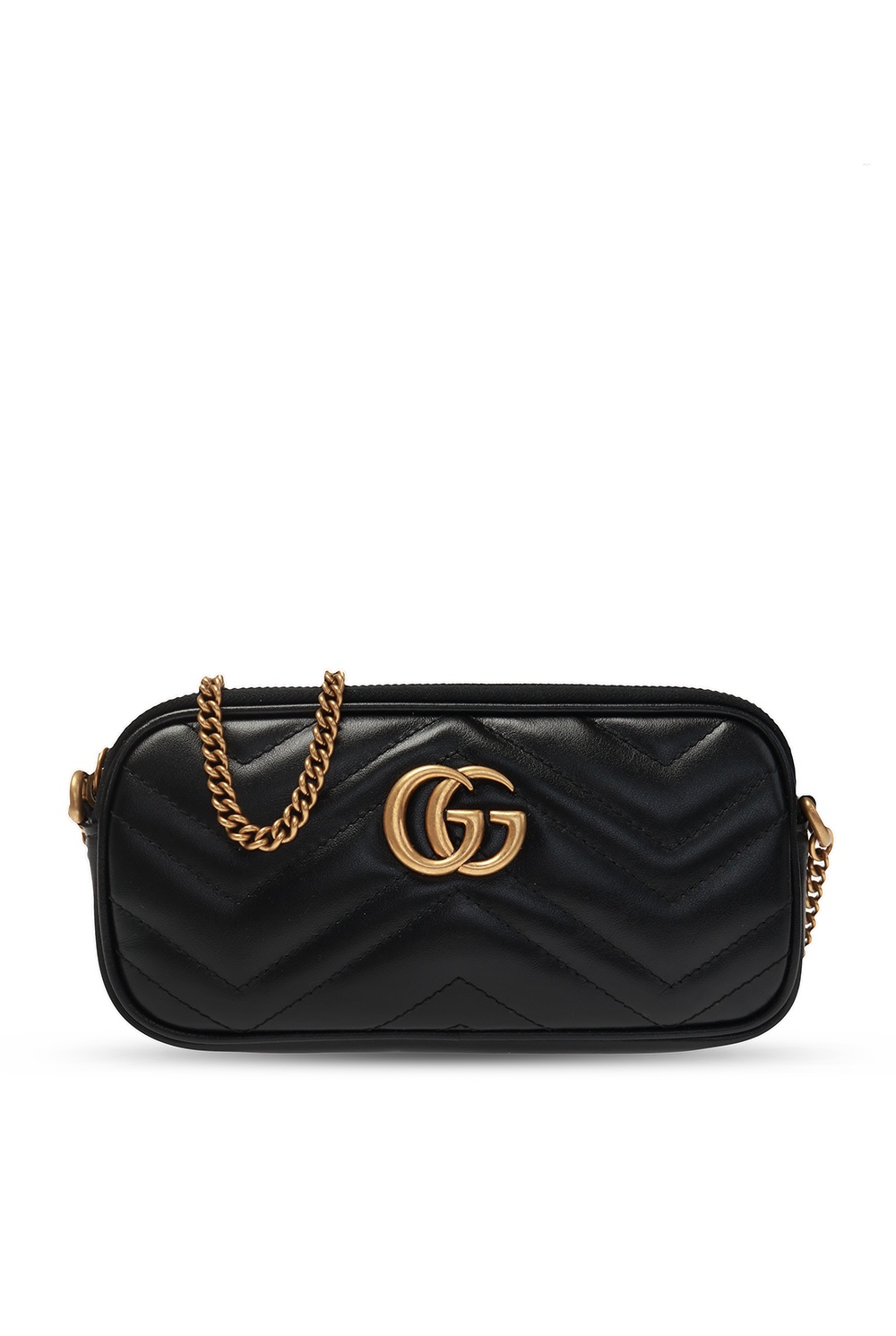 Black GG Marmont shoulder bag Gucci Vitkac GB